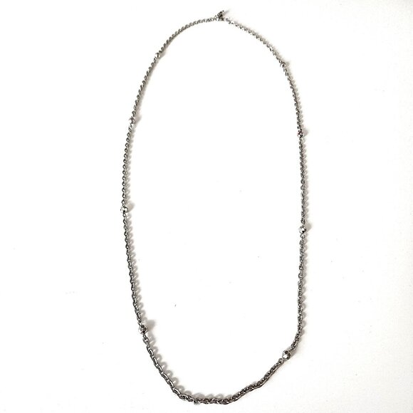 Lia Sophia silver-tone extra necklace strand clip-on - Picture 3 of 7